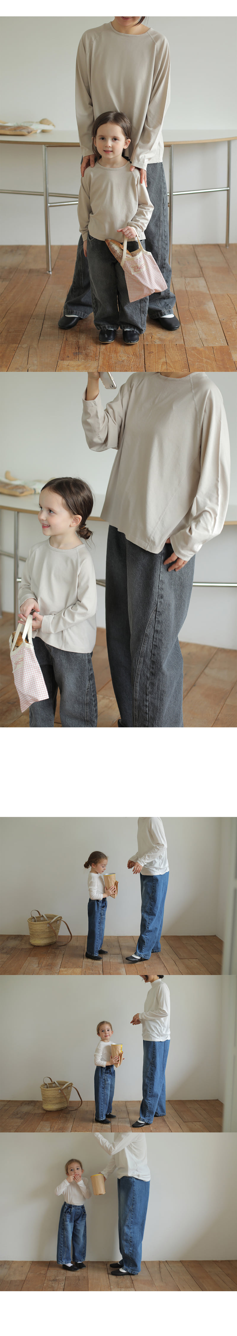 Bien A Bien - Korean Children Fashion - #fashionkids - Noir Denim Pants - 4