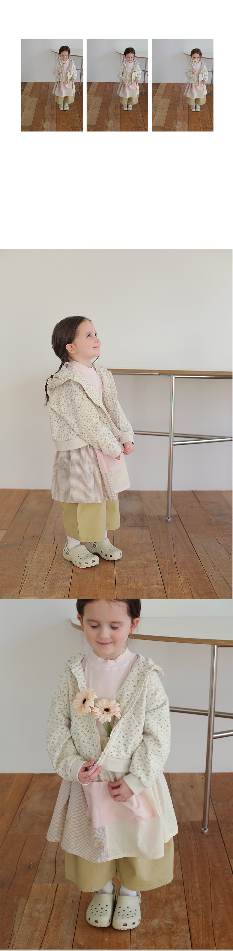 Bien A Bien - Korean Children Fashion - #littlefashionista - Ella Hooded Jumper - 5
