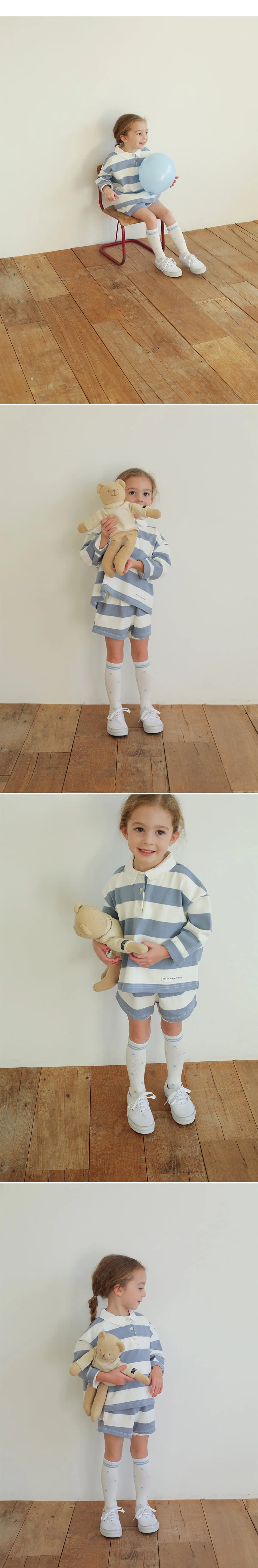Bien A Bien - Korean Children Fashion - #littlefashionista - Abne Collar Tee - 3