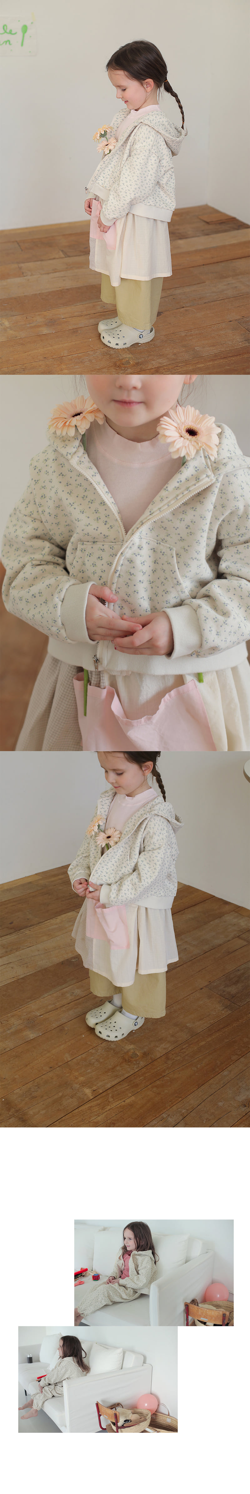 Bien A Bien - Korean Children Fashion - #magicofchildhood - Ella Hooded Jumper - 6