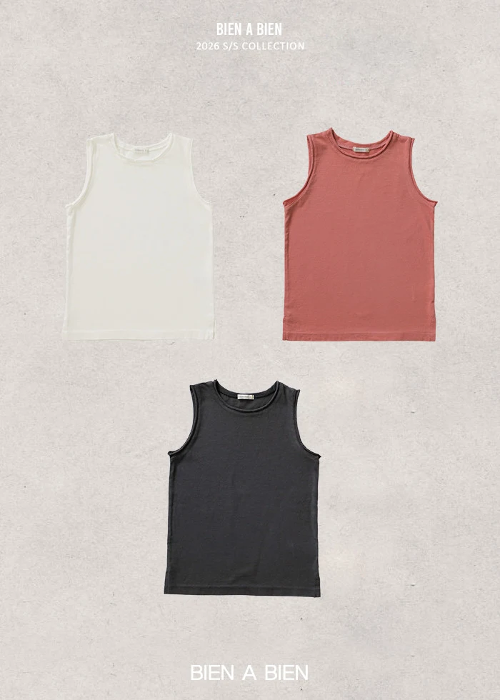 Bien A Bien - Korean Children Fashion - #magicofchildhood - Milo Sleeveless Top