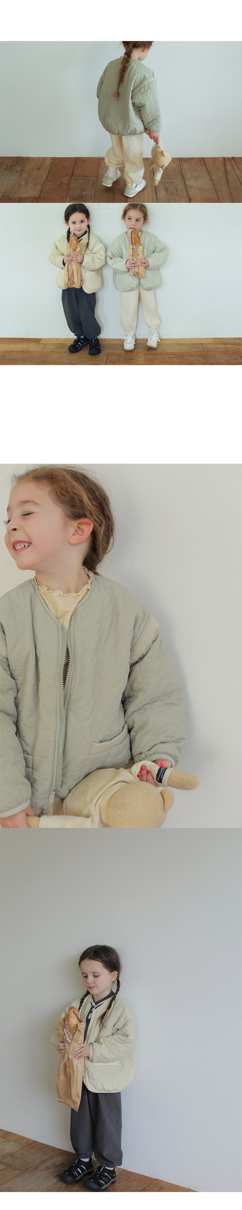 Bien A Bien - Korean Children Fashion - #magicofchildhood - Casio Reversible Jacket - 5
