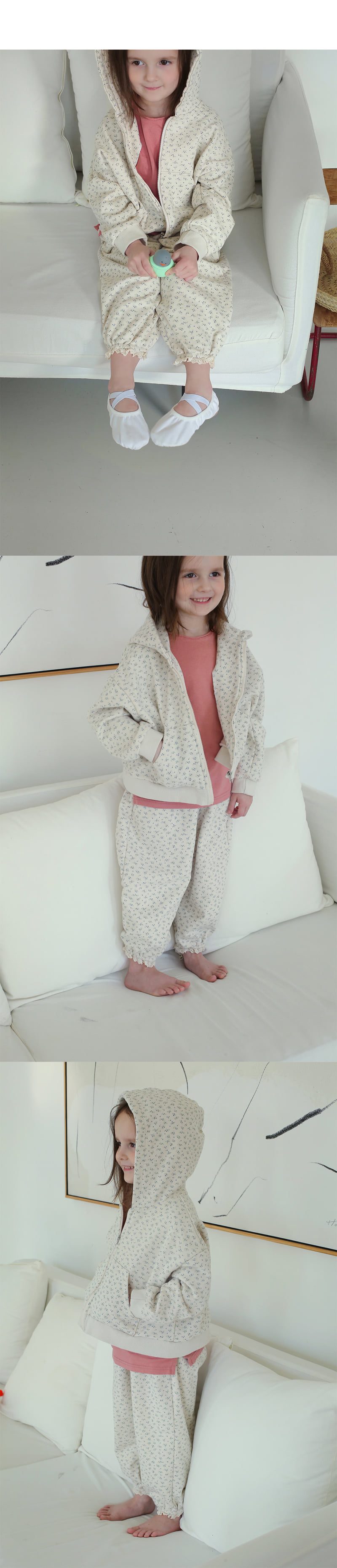 Bien A Bien - Korean Children Fashion - #minifashionista - Ella Hooded Jumper - 7