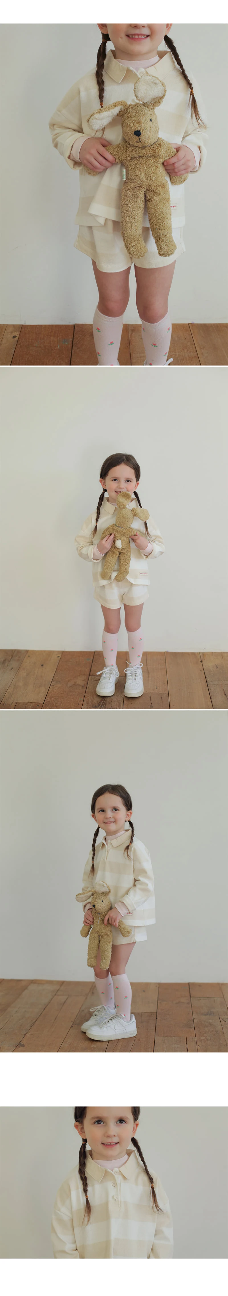 Bien A Bien - Korean Children Fashion - #minifashionista - Abne Collar Tee - 5