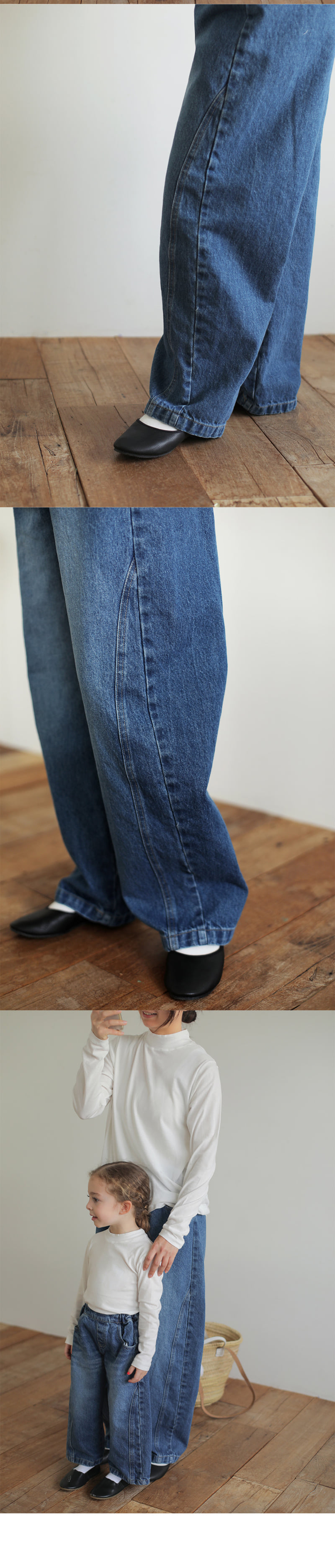 Bien A Bien - Korean Women Fashion - #womensfashion - Noir Denim Pants (Adult) - 3
