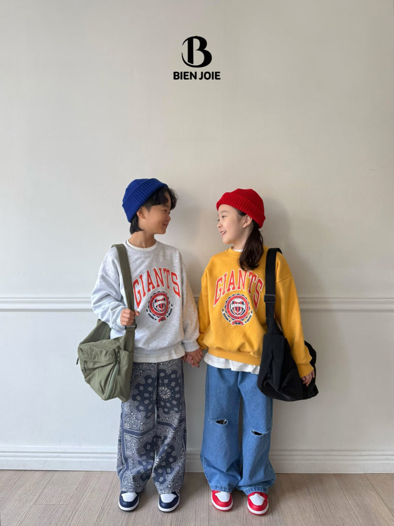 Bien Joie - Korean Children Fashion - #childofig - Giant Sweatshirt - 10
