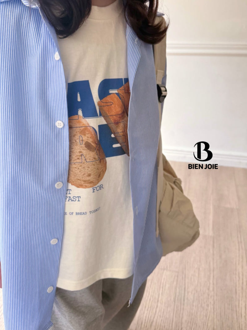 Bien Joie - Korean Children Fashion - #discoveringself - Solid Shirt - 3