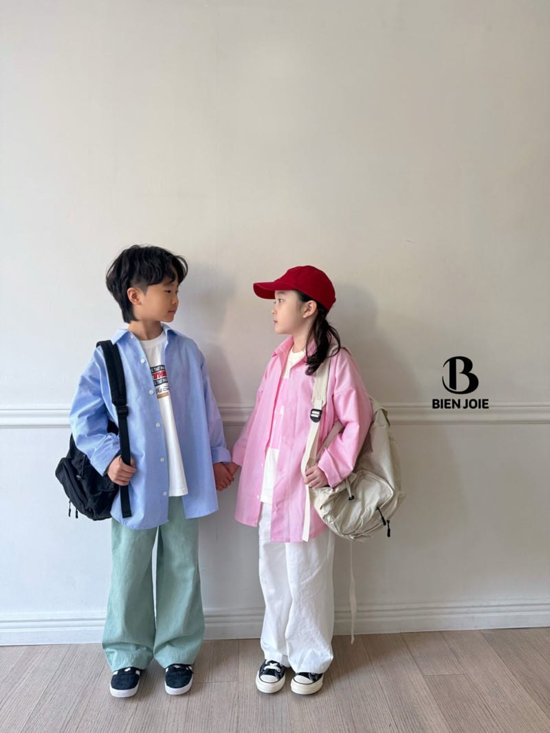Bien Joie - Korean Children Fashion - #magicofchildhood - Solid Shirt - 10