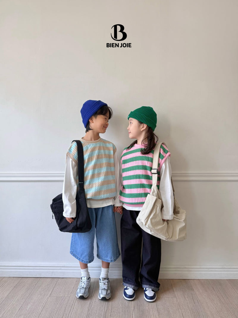 Bien Joie - Korean Children Fashion - #magicofchildhood - Kuma Denim Pants - 9