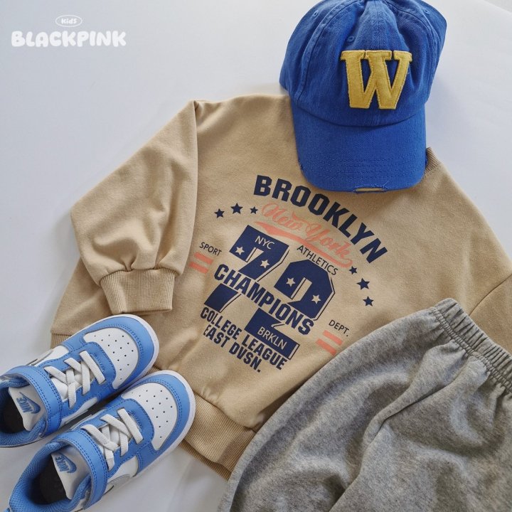 Black Pink - Korean Children Fashion - #Kfashion4kids - 72 Champion Sweatshirt - 5