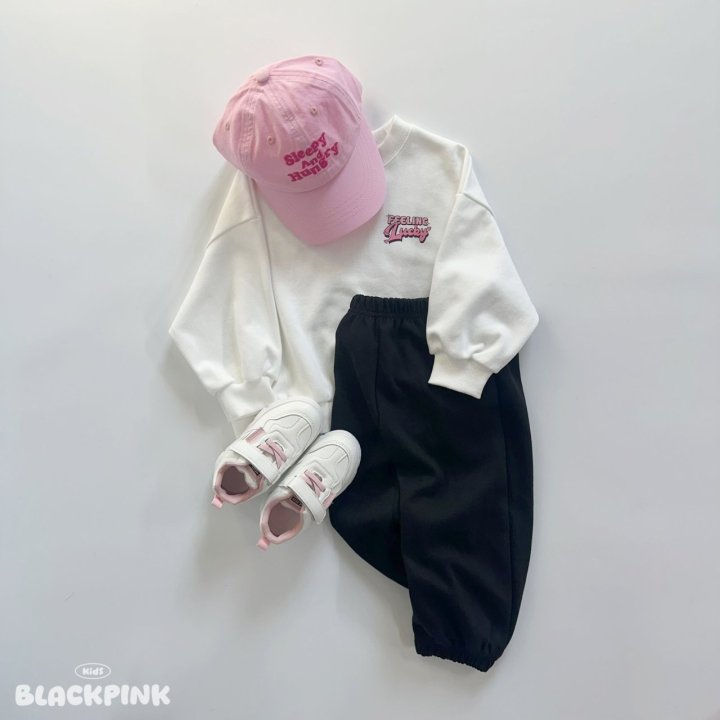 Black Pink - Korean Children Fashion - #Kfashion4kids - LUCKY Sweatshirt - 9