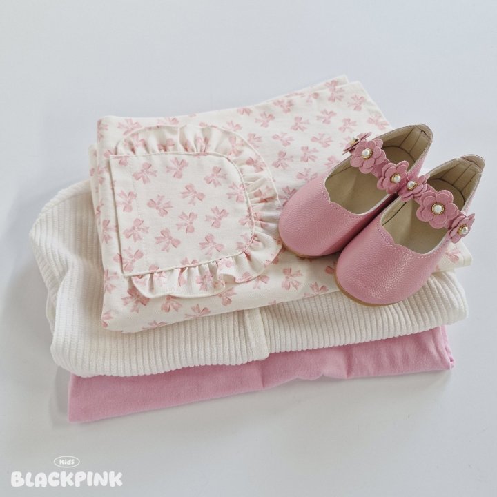 Black Pink - Korean Children Fashion - #kidzfashiontrend - Frill Pocket One-piece - 4