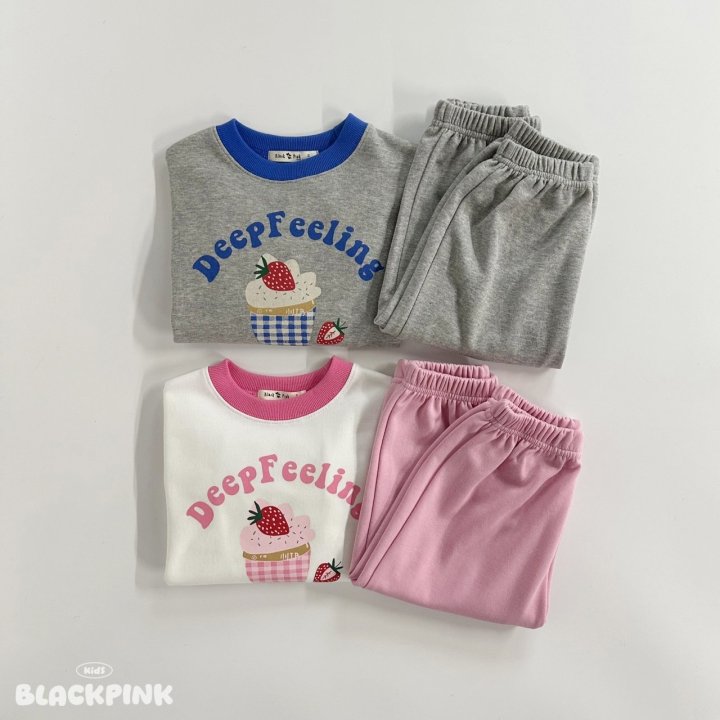 Black Pink - Korean Children Fashion - #Kfashion4kids - Deep Feeling Sweatshirt - 2
