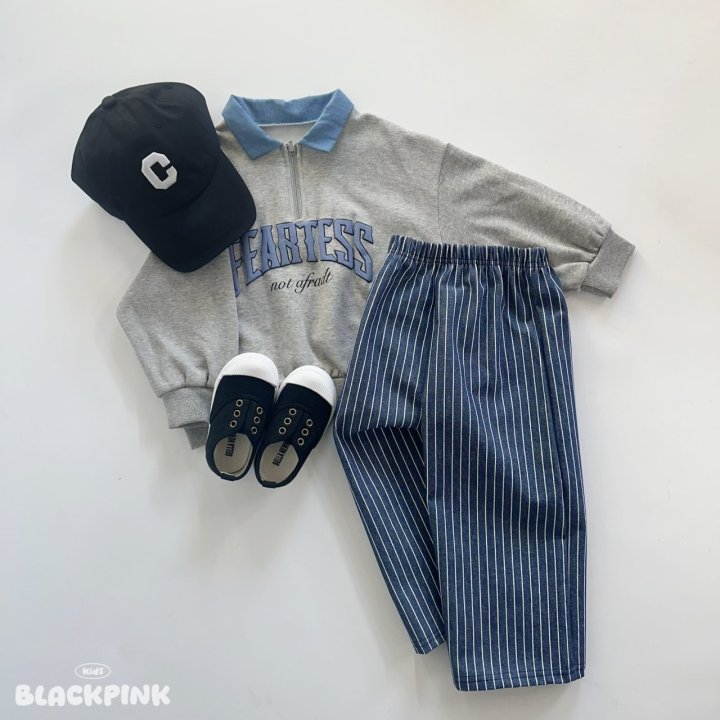 Black Pink - Korean Children Fashion - #childofig - ST Denim Pants - 9