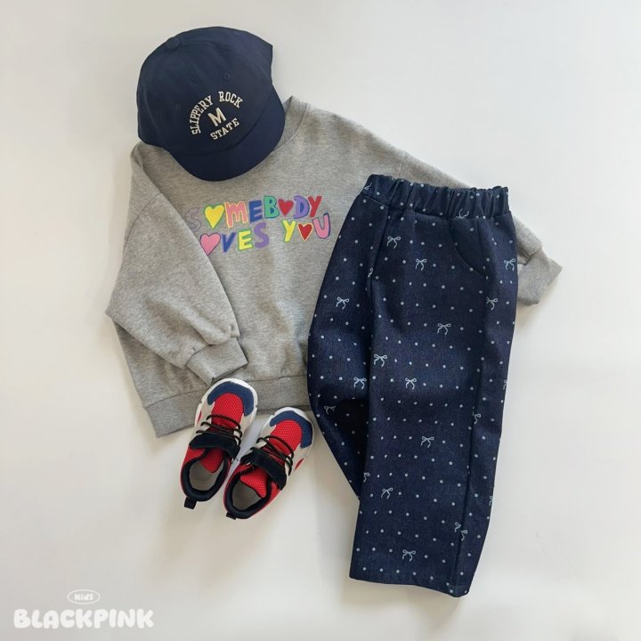 Black Pink - Korean Children Fashion - #childofig - SOMEBODY Sweatshirt - 8