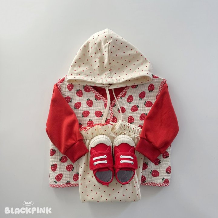 Sweet Strawberry Vest by Black Pink for Child - view 7