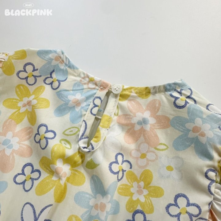 Black Pink - Korean Children Fashion - #childofig - Mont Blanc One-piece - 12