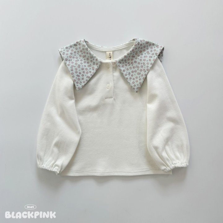 Black Pink - Korean Children Fashion - #childofig - Mini Floral Twill Set-Up - 11