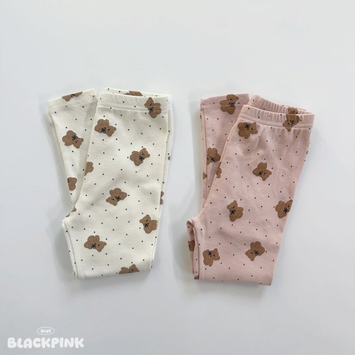 Black Pink - Korean Children Fashion - #childofig - Dot Bear Easywear - 10