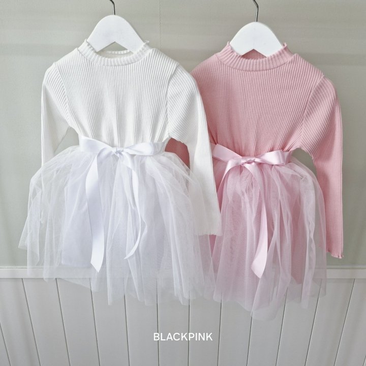 Black Pink - Korean Children Fashion - #childofig - Raisel Shasha One-piece - 3