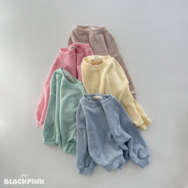 Black Pink - Korean Children Fashion - #childofig - Moscrap Knit Sweatshirt - 2