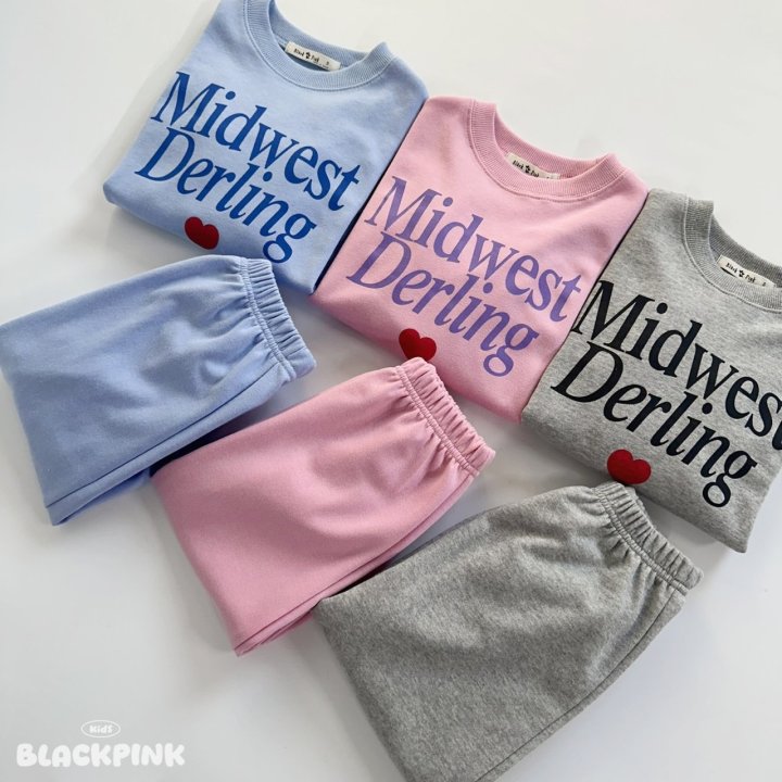 Black Pink - Korean Children Fashion - #childofig - Derling Set-Up - 2
