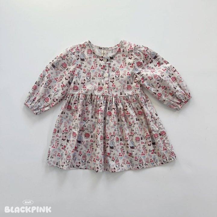 Black Pink - Korean Children Fashion - #childofig - Little One One-piece - 11