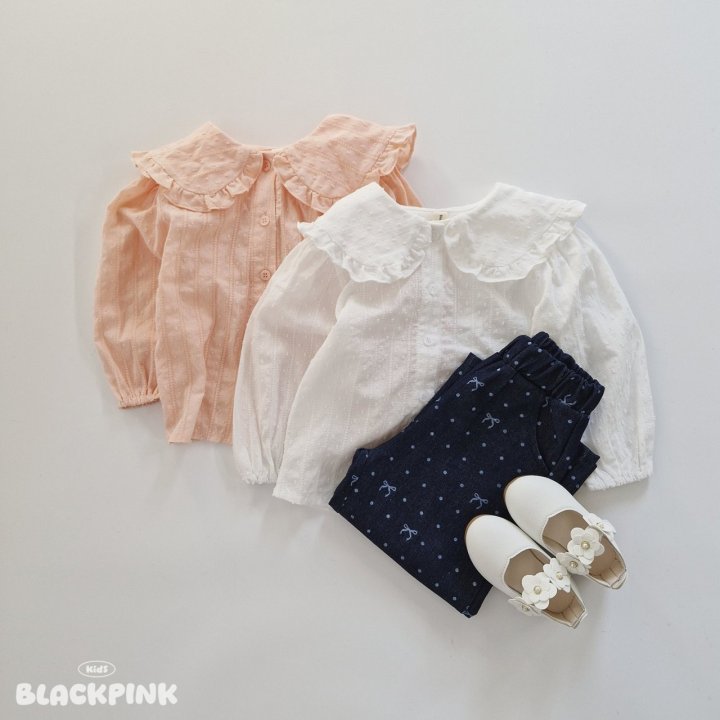 Black Pink - Korean Children Fashion - #childrensboutique - Judy Blouse - 6