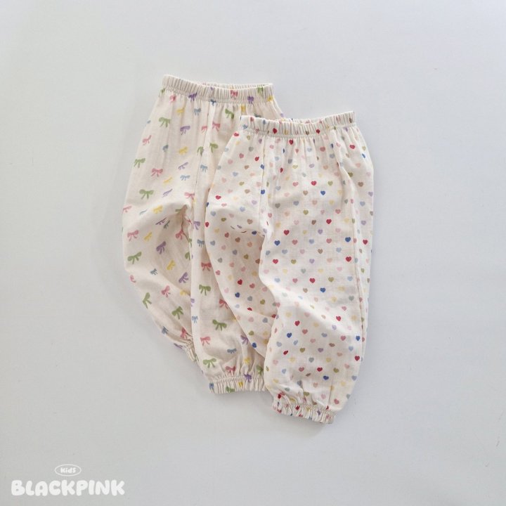 Black Pink - Korean Children Fashion - #childrensboutique - SPRING Pajama Pants - 5