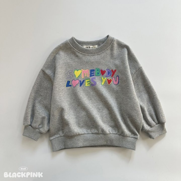 Black Pink - Korean Children Fashion - #childrensboutique - SOMEBODY Sweatshirt - 9