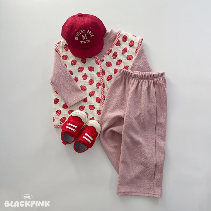 Sweet Strawberry Vest by Black Pink for Child - view 8