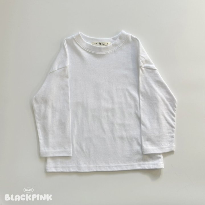 Black Pink - Korean Children Fashion - #designkidswear - Basic Single Tee - 10