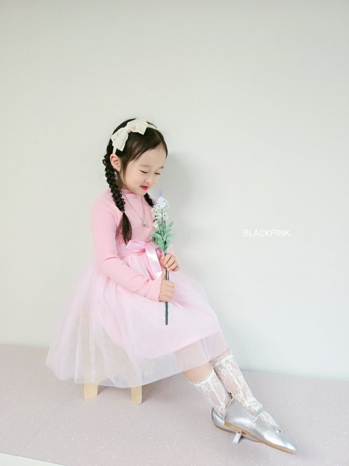 Black Pink - Korean Children Fashion - #designkidswear - Raisel Shasha One-piece - 5