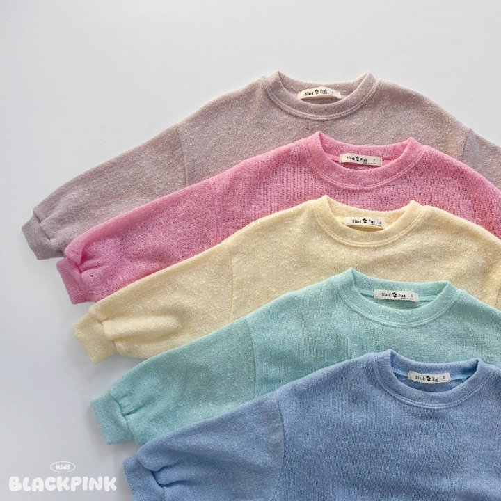 Black Pink - Korean Children Fashion - #childrensboutique - Moscrap Knit Sweatshirt - 4