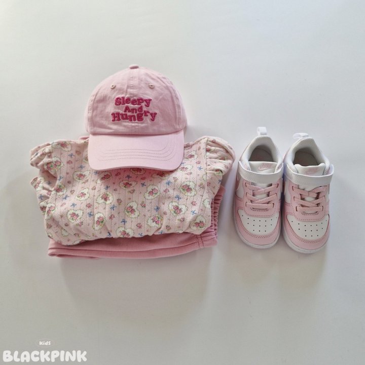 Black Pink - Korean Children Fashion - #discoveringself - Eyelet Puff Blouse - 5