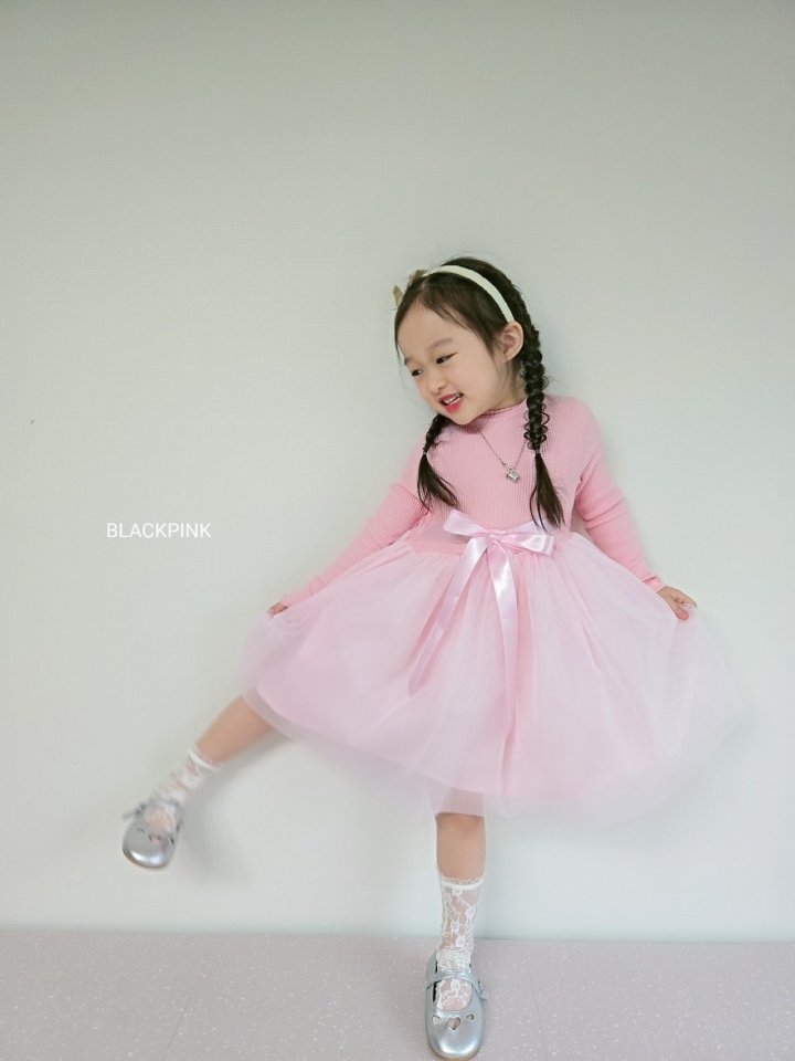 Black Pink - Korean Children Fashion - #discoveringself - Raisel Shasha One-piece - 6