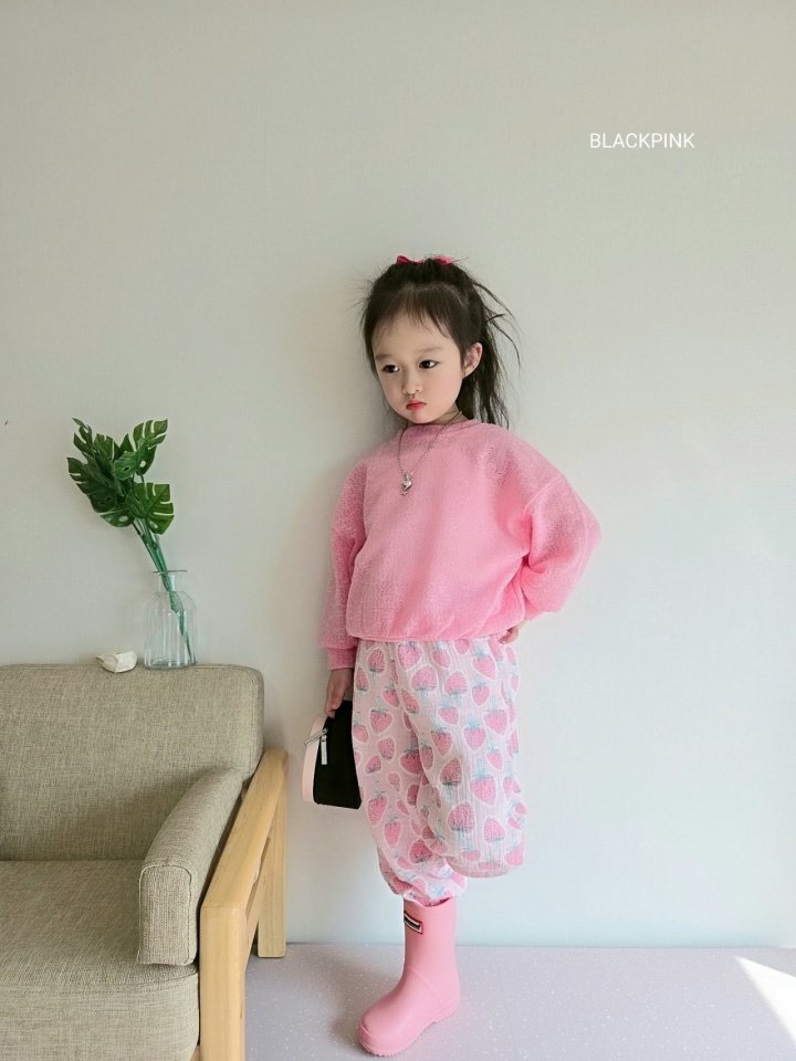 Black Pink - Korean Children Fashion - #discoveringself - Moscrap Knit Sweatshirt - 5
