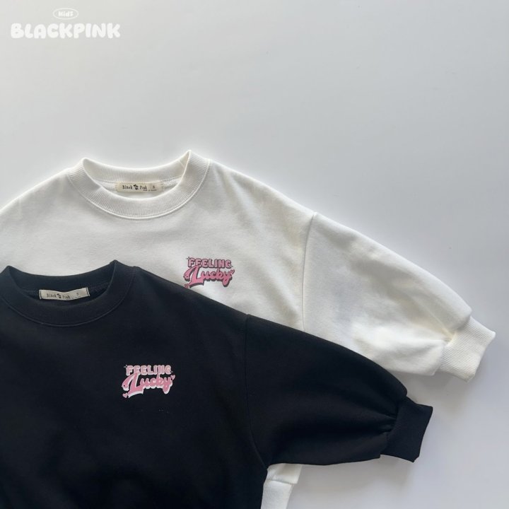 Black Pink - Korean Children Fashion - #designkidswear - LUCKY Sweatshirt - 4