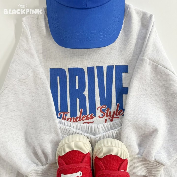 Black Pink - Korean Children Fashion - #discoveringself - Drive Tee - 3