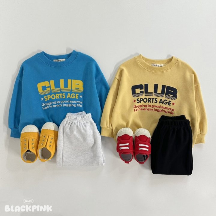 Black Pink - Korean Children Fashion - #discoveringself - CLUB Sweatshirt - 2