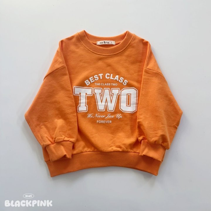 Black Pink - Korean Children Fashion - #fashionkids - 7days Sweatshirt - 9