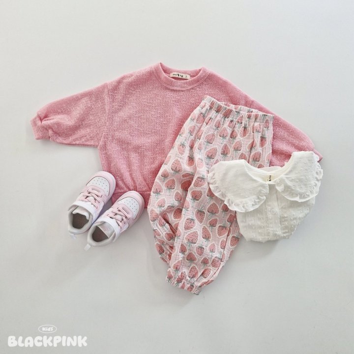 Black Pink - Korean Children Fashion - #fashionkids - Moscrap Knit Sweatshirt - 6