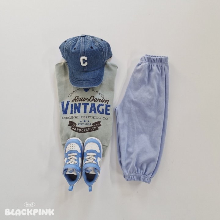 Black Pink - Korean Children Fashion - #fashionkids - Vintage Sweatshirt - 7