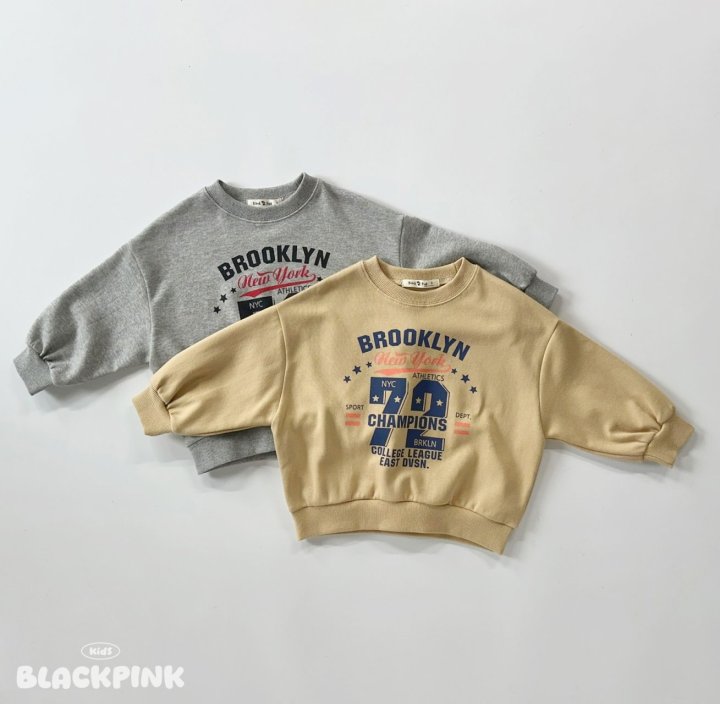 Black Pink - Korean Children Fashion - #kidsshorts - 72 Champion Sweatshirt - 2