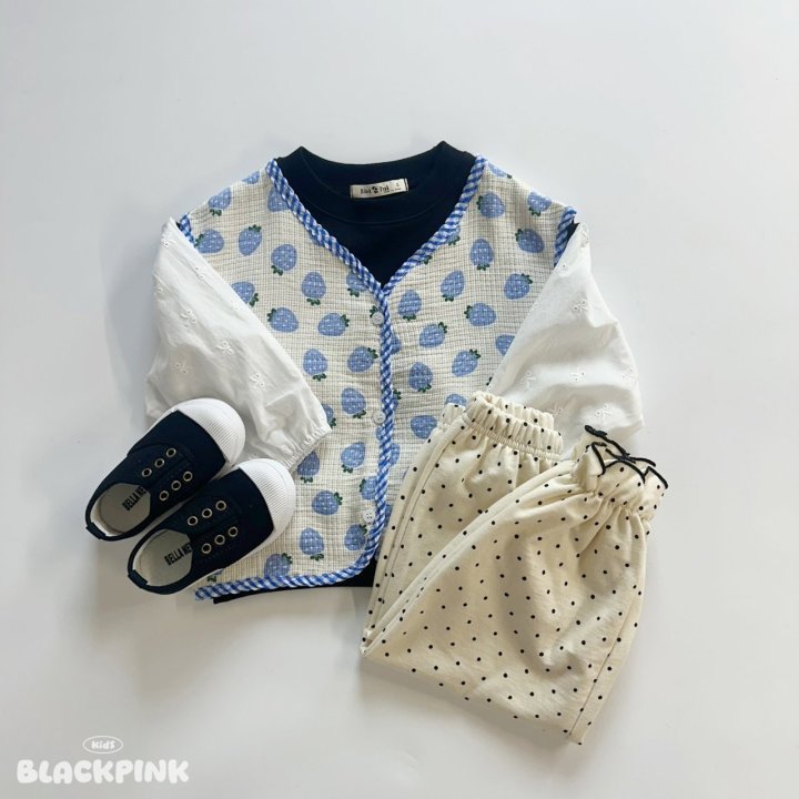 Sweet Strawberry Vest by Black Pink for Child - view 12