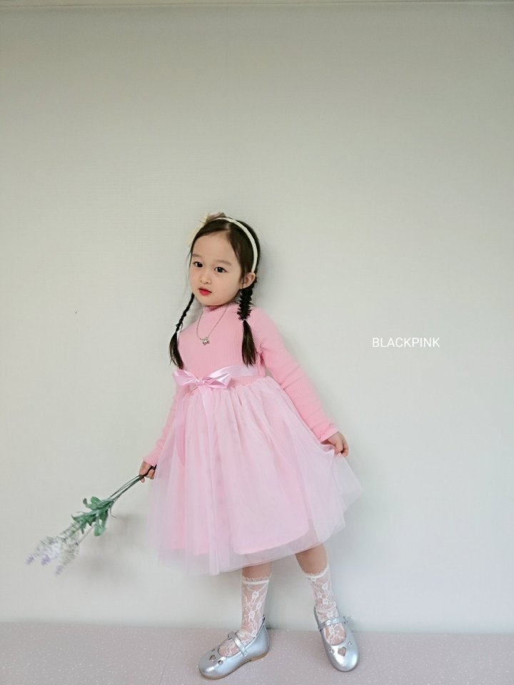 Black Pink - Korean Children Fashion - #kidsshorts - Raisel Shasha One-piece - 8