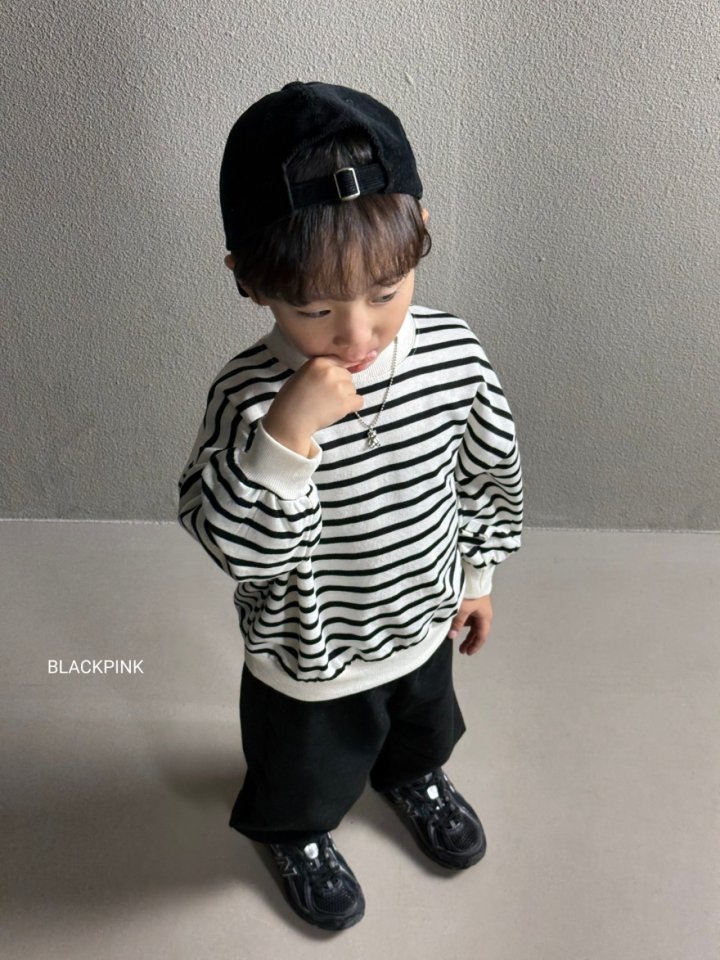Black Pink - Korean Children Fashion - #kidsshorts - Spring ST Sweatshirt - 5