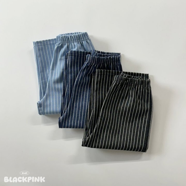 Black Pink - Korean Children Fashion - #kidsstore - ST Denim Pants