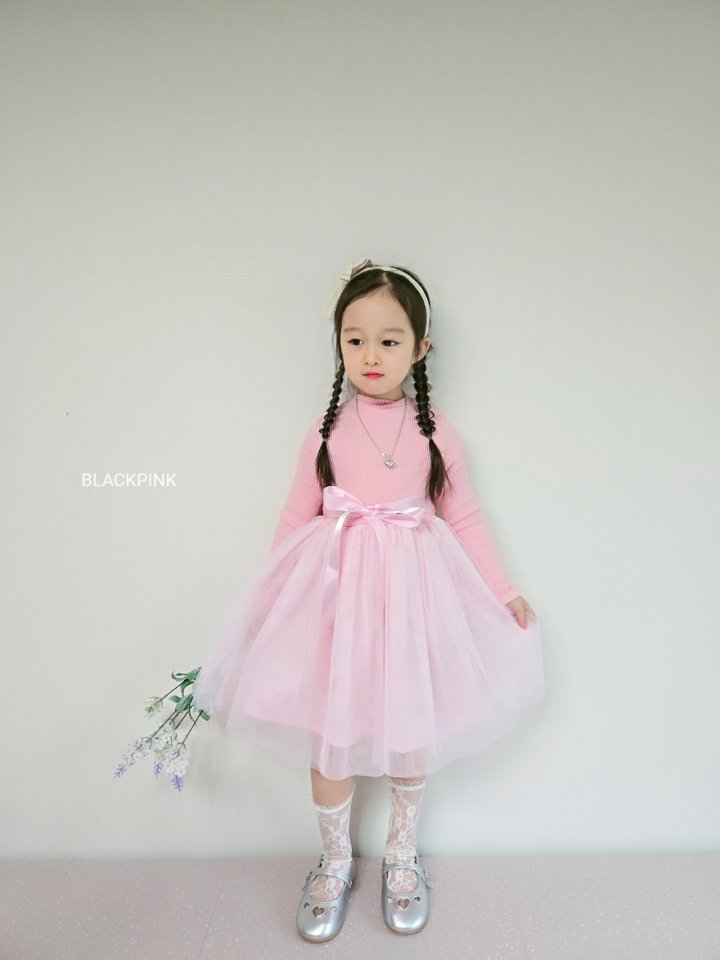 Black Pink - Korean Children Fashion - #kidsstore - Raisel Shasha One-piece - 9