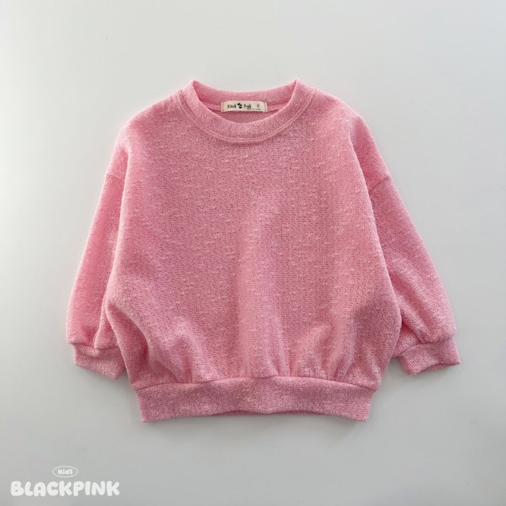 Black Pink - Korean Children Fashion - #kidsstore - Moscrap Knit Sweatshirt - 8